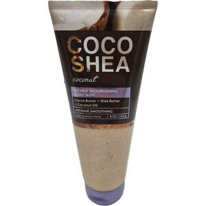 Bath & Body Works Coco Shea Coconut Body Buff Smoothing Cocoa Shea Butter 8 Oz